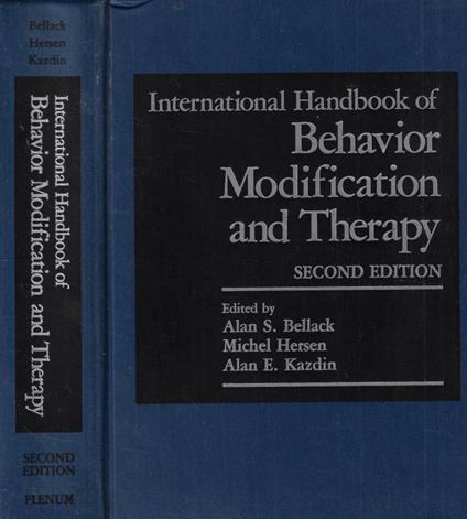 International Handbook of Behavior Modification and Therapy - copertina