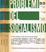 Problemi del socialismo. Nuova serie anno X, n.28/29, 30, 31, 1968