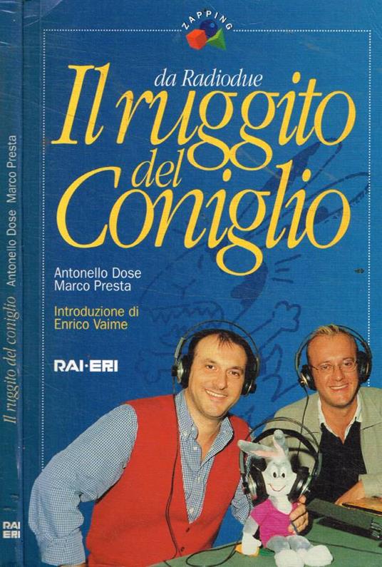 Il ruggito del coniglio (autografi) - copertina