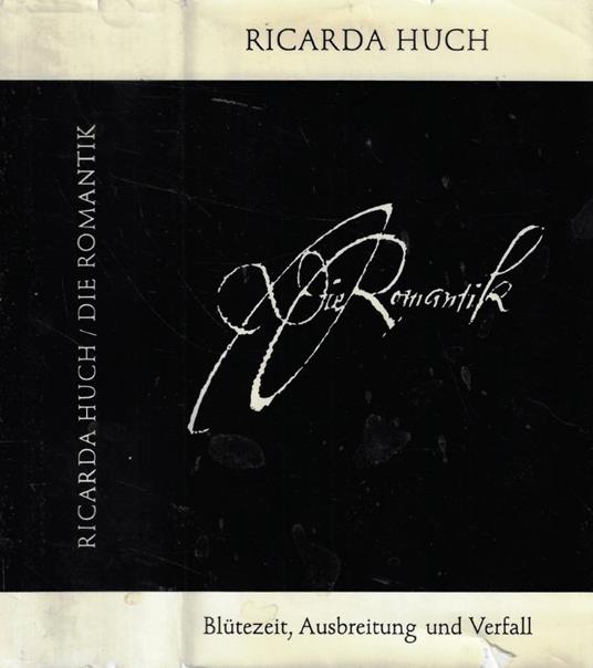Die Romantik - Ricarda Huch - copertina
