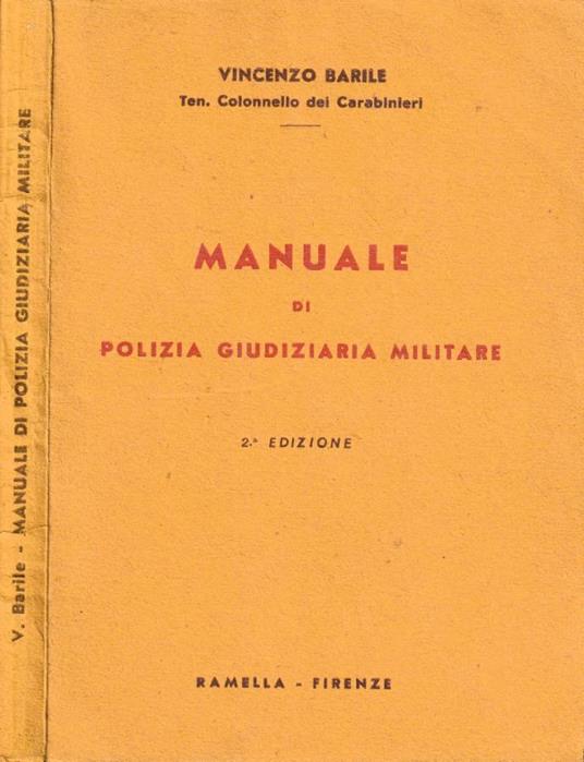 Manuale di polizia giudiziaria militare - copertina