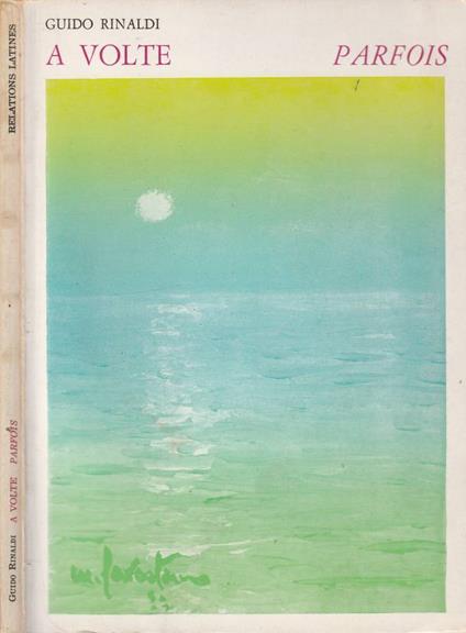 A volte (Autografo) - copertina