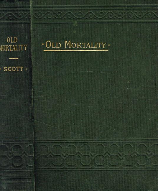 Old mortality - Walter Scott - copertina