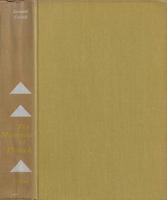 The Mountains of Pharaoh - Leonard Cottrell - copertina