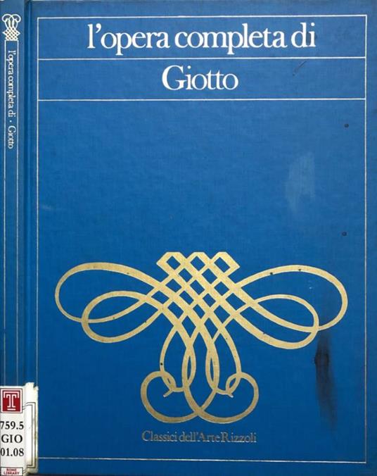 L' opera completa di Giotto - copertina