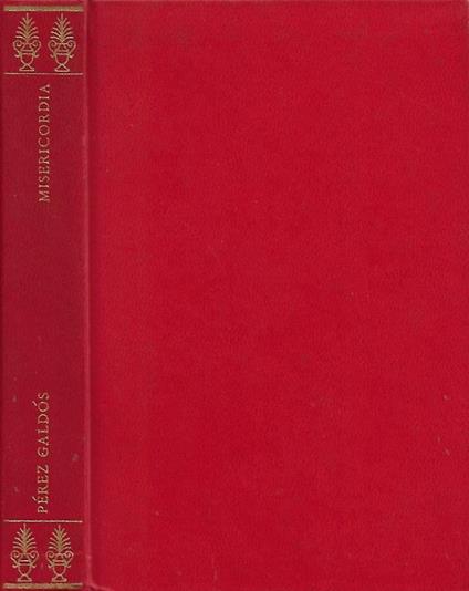 Misericordia - Benito Pérez Galdós - copertina