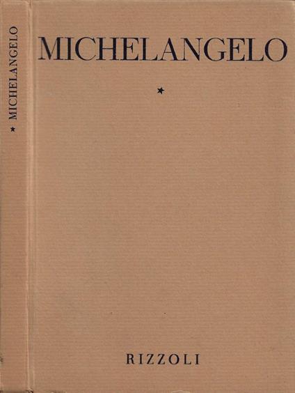 Tutta la pittura di Michelangelo - copertina