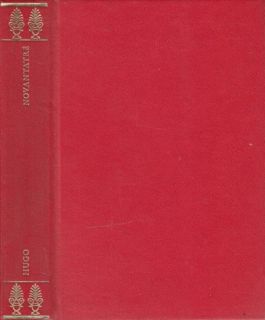 Novantatré - Victor Hugo - copertina