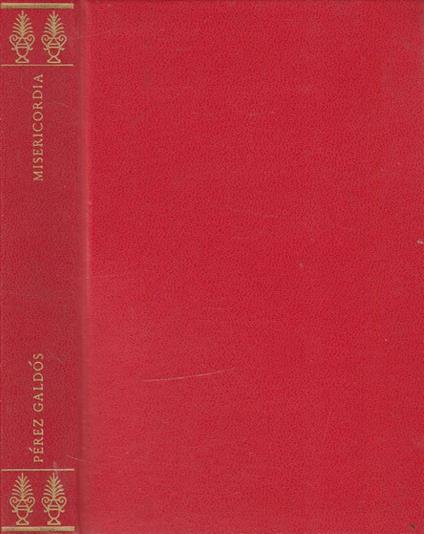 Misericordia - Benito Pérez Galdós - copertina