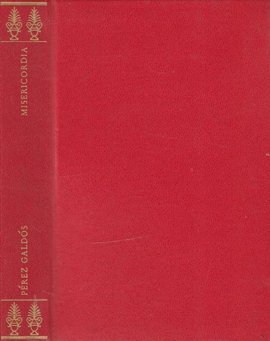 Misericordia - Benito Pérez Galdós - copertina