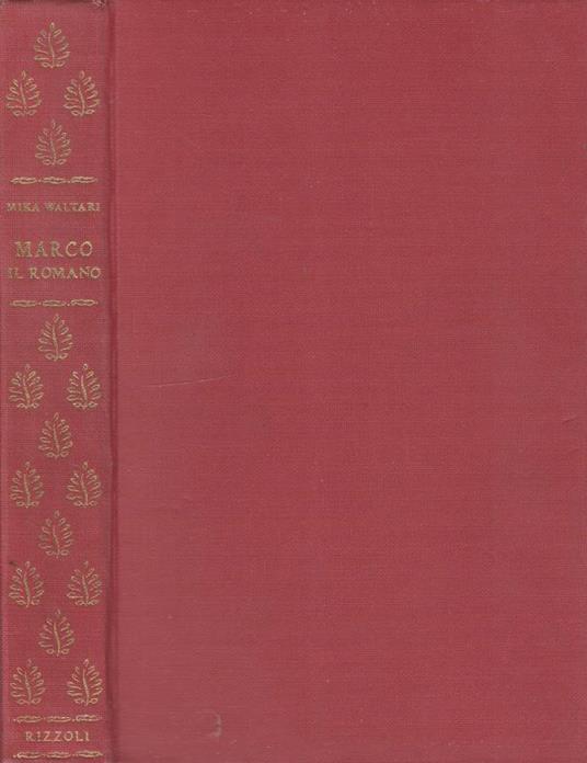 Marco il romano - Mika Waltari - copertina