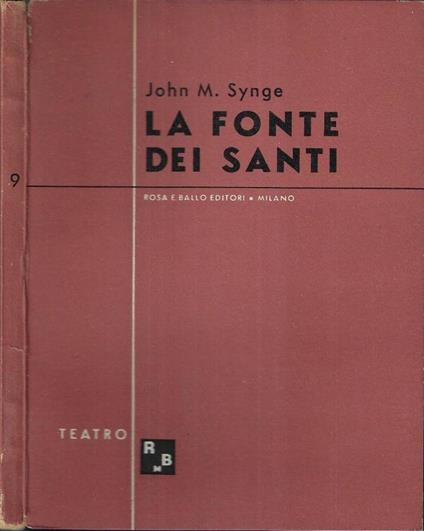 La fonte dei santi - copertina