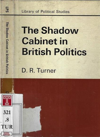 The shadow cabinet in British politics - copertina
