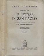 Le Lettere di S. Paolo inquadrate nell'ambiente storico degli Atti degli Apostoli. Vol. II