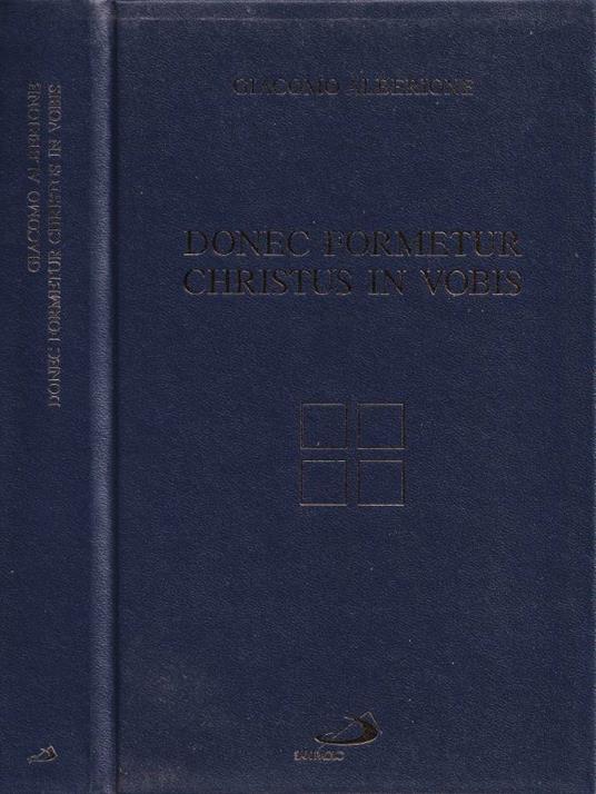 Donec formetur Christus in vobis - Giacomo Alberione - copertina