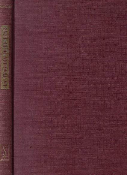 La tragedia di Re Lear - William Shakespeare - copertina