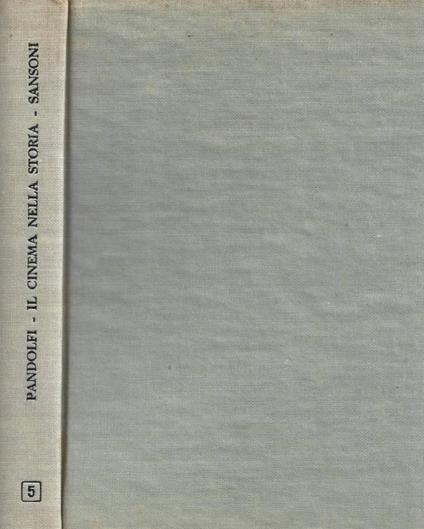 Il cinema nella storia - Vito Pandolfi - copertina