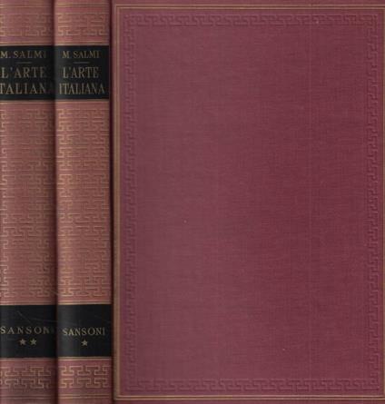 L' arte italiana - Mario Salmi - copertina