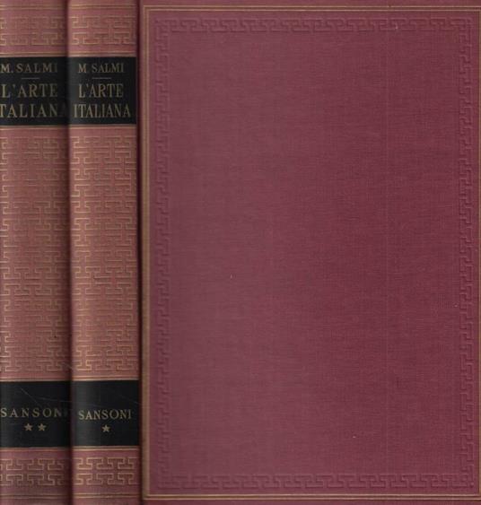 L' arte italiana - Mario Salmi - copertina