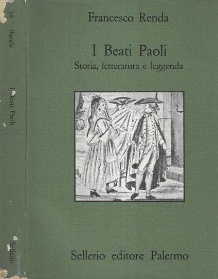 I Beati Paoli - Francesco Renda - copertina