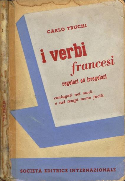 I verbi francesi - Carlo Truchi - copertina