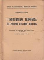L' indipendenza economica nella produzione della carne e della lana