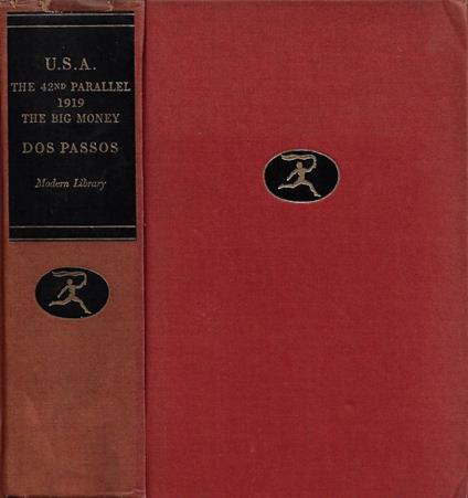 U.S.A. - I. The 42nd Parallel II. Nineteen Nineteen III. The Big Money - John Dos Passos - copertina