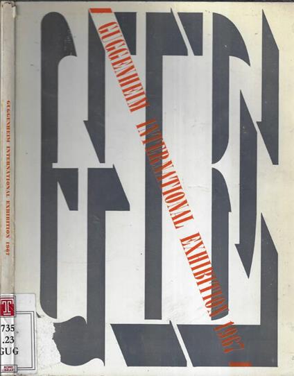 Guggenheim International Exhibition 1967 - copertina