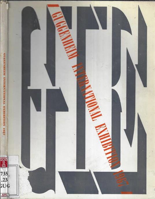 Guggenheim International Exhibition 1967 - copertina
