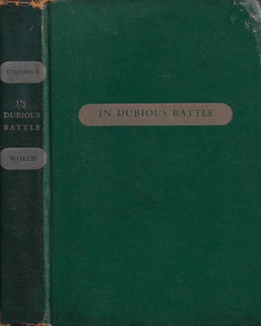 In Dubious Battle - John Steinbeck - copertina