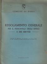Regolamento generale per il personale degli uffici e dei servizi