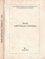 Studi sull'Oriente Cristiano