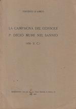 La campagna del console P. Decio Mure nel Sannio (456 U.C.)