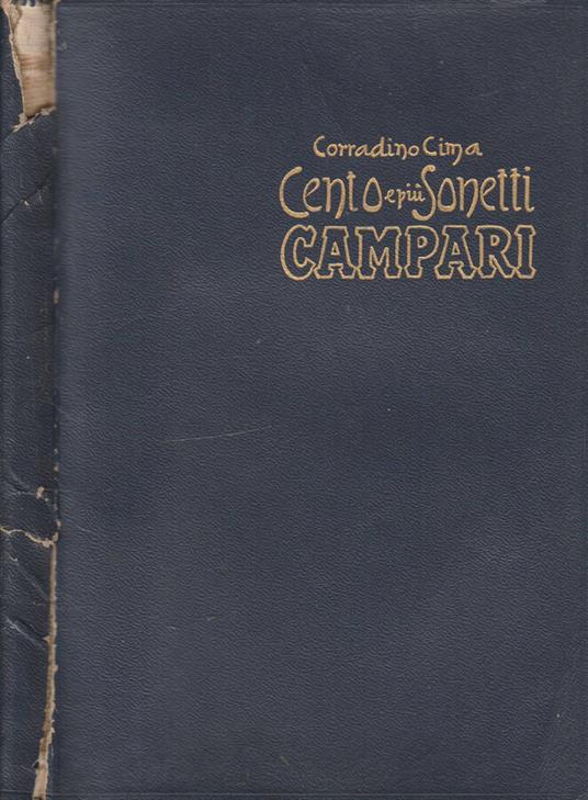 Cento e più sonetti Campari - Corradino Cima - copertina