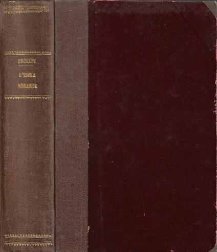 L' Isola Sonante - Virgilio Brocchi - copertina