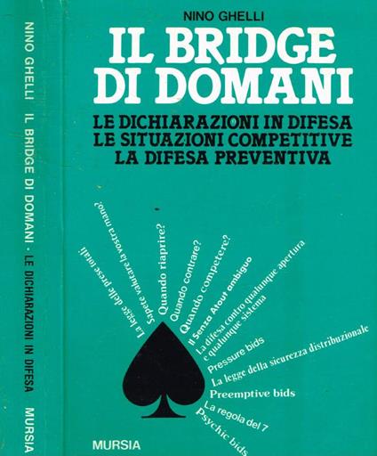Il Bridge di domani - Nino Ghelli - copertina