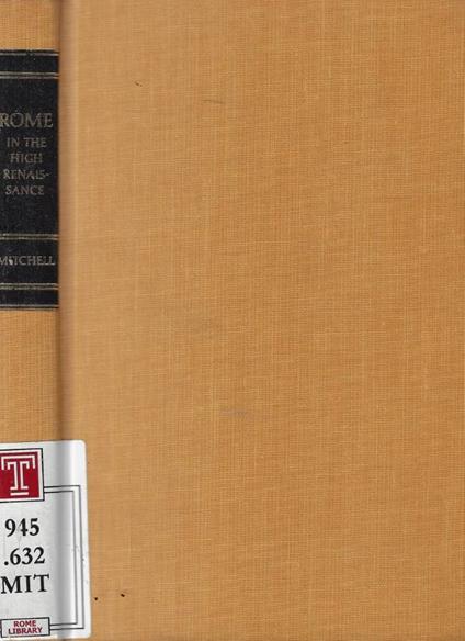 Rome in the high Renaissance - copertina