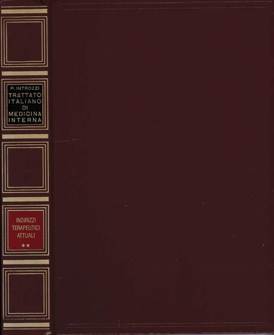 Indirizzi Terapeutici Attuali vol II - copertina