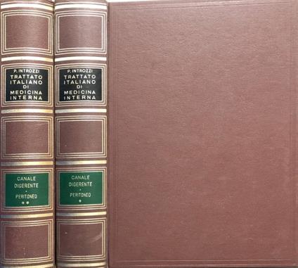 Malattie del Canale Digerente e del Peritoneo vol I,II - copertina