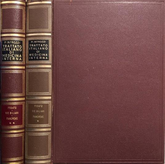 Malattie del Fegato, delle vie Biliari e del Pancreas vol I,II - copertina