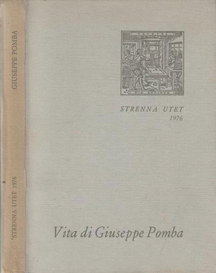 Vita di Giuseppe Pomba - Luigi Firpo - copertina