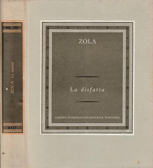La disfatta vol II - Émile Zola - copertina
