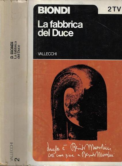 La fabbrica del Duce - Dino Biondi - copertina