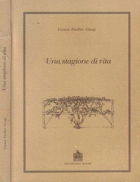 Una stagione di vita - copertina