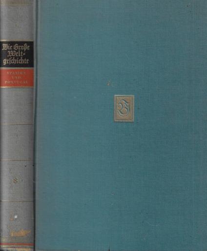 Geschichte des spanischen und portugiesischen volkes - Richard Konetzke - copertina