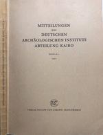 Mitteilungen des deutschen archaologischen instituts abteilung Kairo vol 28 n 2 1972