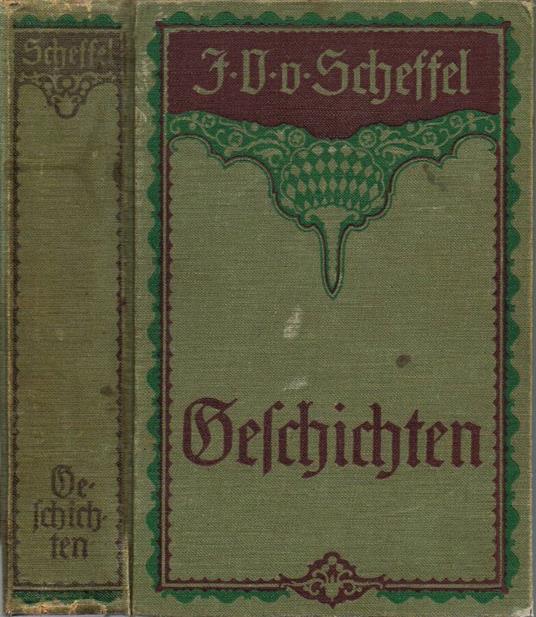 Geschichten - Joseph V. von Scheffel - copertina