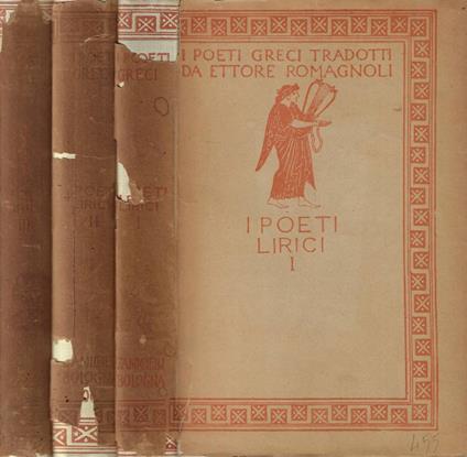 I poeti lirici I-II-III - copertina