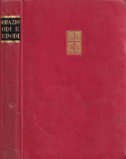 Le odi - Il carme secolare - Gli epodi - Q. Flacco Orazio - copertina