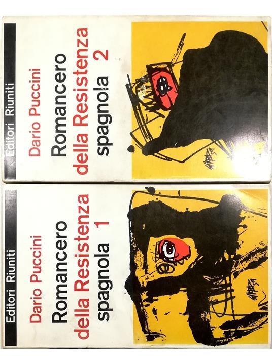 Romancero della Resistenza spagnola 1936-1965 - completo in 2 voll - Dario Puccini - copertina